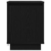 Nachtkastjes met LED-verlichting 2 st 38x34x50 cm zwart - thumbnail