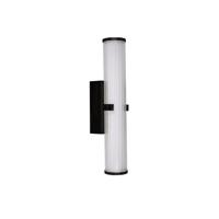 Searchlight Badkamer wandlampClamp 43cm zwart - 63125-1BK - thumbnail