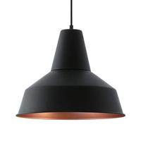 EGLO Somerton hangende plafondverlichting Flexibele montage Zwart, Koper E27 A, A+, A++, B, C, D, E - thumbnail