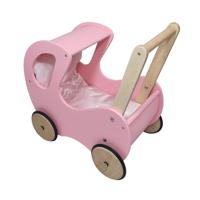 Hoge houten poppenwagen - Klassiek - Vienna - thumbnail