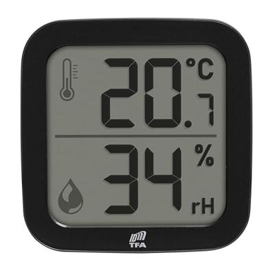 TFA Dostmann 30.3908.01 ID-A0 INDOOR Thermo- en hygrosensor Draadloos 868 MHz TFA Dostmann 30.3908.01 ID-A0 INDOOR Thermo- en hygrosensor Draadloos 868 MHz