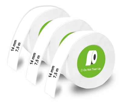 Olympia 6312 Etiketten (eindeloos) Wit 3 stuk(s) Doorlopende etikettenband