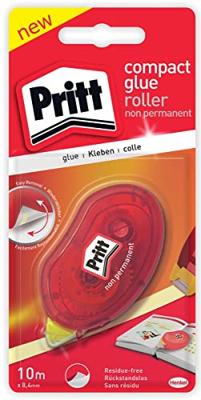 Lijmroller Pritt Compact non permanent 10m op blister | 10 stuks