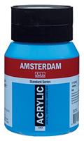 Royal Talens Amsterdam Acrylverf 500 ml - Mangaanblauw Phtalo 582 - thumbnail