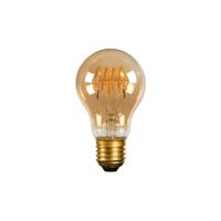 Lucide A60 - Filament lamp - Ø 6 cm - LED 3 StepDim (Memory) - E27 - 1x4,9W 2200K - Amber - thumbnail