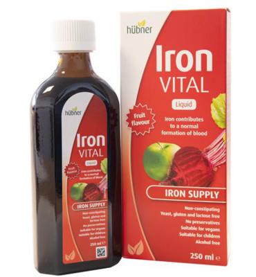 Hubner Iron Vital ijzer elixer (250 ml)
