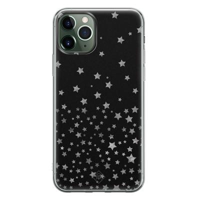 iPhone 11 Pro siliconen hoesje - Falling stars