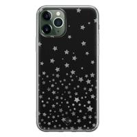 iPhone 11 Pro siliconen hoesje - Falling stars - thumbnail