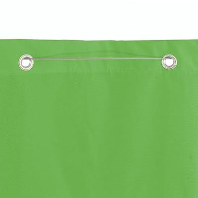 Balkonscherm 160x240 cm oxford stof lichtgroen