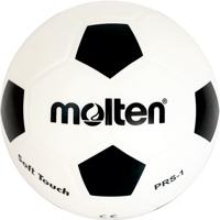 Molten Voetbal Soft PRS-1 240g Ã 190 mm wit/zwart - thumbnail