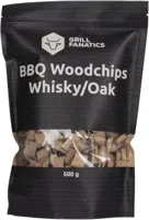 Grill Fanatics barbecue rooksnippers whiskey/eiken 500 gram - thumbnail