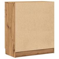 Dressoir 60x30x70 cm bewerkt hout artisan eikenkleurig - thumbnail
