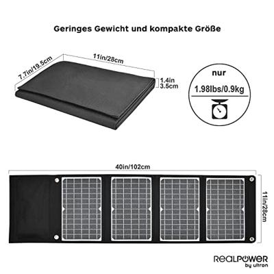 RealPower SP-30E 412766 Lader op zonne-energie 30 W