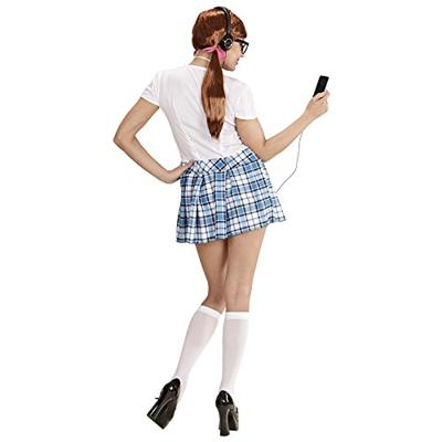 Nerdy schoolmeisje kostuum dame