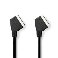 Nedis CVGB31000BK20 Scart-kabel Scart Male - Scart Male 2,0 M Zwart - thumbnail