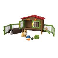 Schleich farm world konijnenhok 42728 - thumbnail