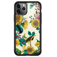 iPhone 11 Pro Max glazen hardcase - Sunflowers - thumbnail