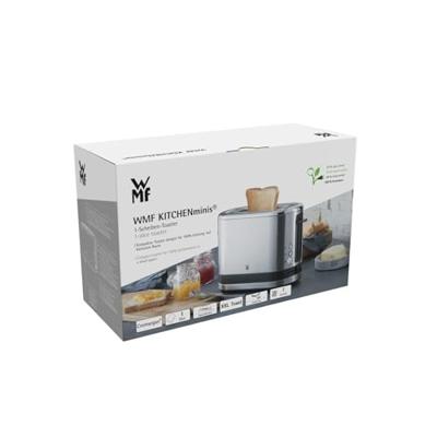 WMF Toaster Broodrooster Met geïntegreerde broodopzet RVS, Zwart