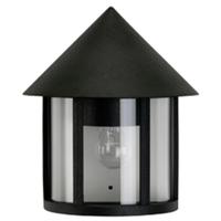 Albert Buitenlamp platToit 30cm - zwart - 663222 - thumbnail
