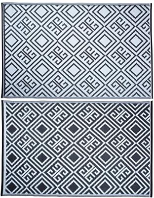 Esschert Design buitenkleed grafisch 120x186 cm oc12