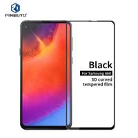 PINWUYO 9u 3D gebogen gehard glas film voor Galaxy A60 (zwart) - thumbnail
