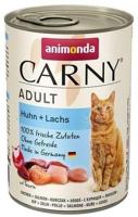ANIMONDA Carny Adult Chicken with salmon - nat kattenvoer - 400g - thumbnail