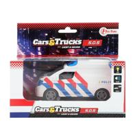 Toi-Toys Politiebusje frictie + licht en geluid - thumbnail