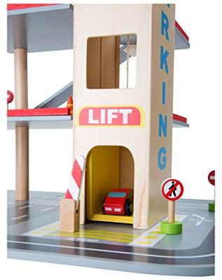 Small Foot - houten parkeergarage met accessoires