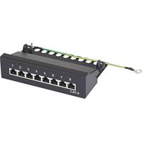 Renkforce 8 poorten Netwerkpatchbox CAT 6 1 HE Ingericht - thumbnail