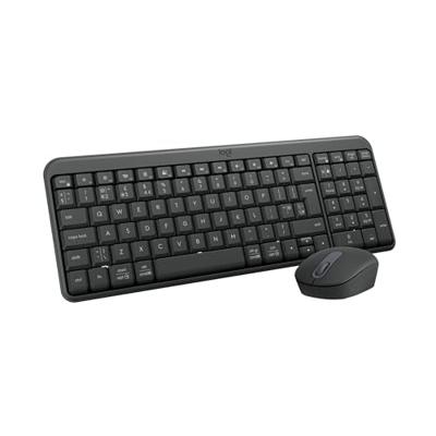 Toetsenbord en muis Logitech 920-013543 Zwart