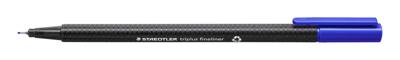 Fineliner staedtler triplus 334 0.3mm blauw | 10 stuks