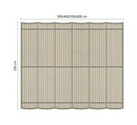 Harmonicadoek B 2,90 x L 3,00 m Sahara Sand Shadow Comfort - Shadow comfort - thumbnail