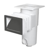 Flenskap met klep voor smalle zuigmond - Zwart - thumbnail