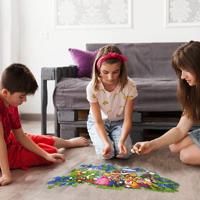 SUPER MARIO EN VRIENDEN Puzzel 500 stukjes - thumbnail