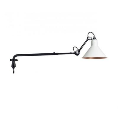 DCW Editions Lampe Gras N203 Conic Wandlamp - Wit/koper DCW Editions Lampe Gras N203 Conic Wandlamp - Wit/koper