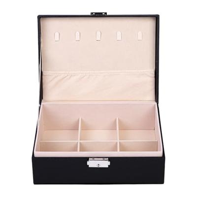 LYVION Sieradendoos - PU Leer - Zwart