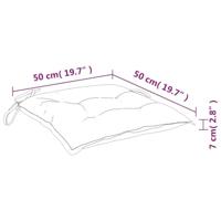Palletkussens 2 st 50x50x7 cm oxford stof groen - thumbnail