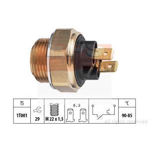Temperatuurschakelaar, radiateurventilator 1850134