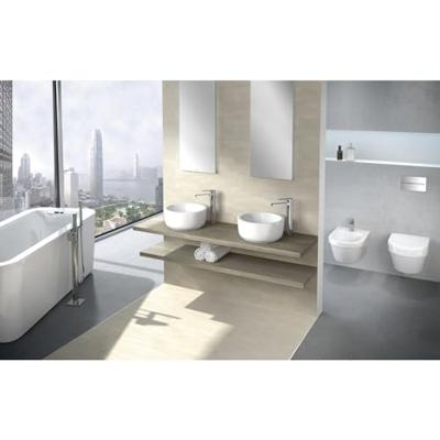 Villeroy & Boch Architectura waskom 45x45x15.5cm - Rond met overloopgat Wit Alpin glans Ceramic 5a254501 - thumbnail