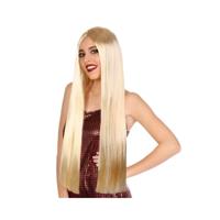 Pruik Blond 80 cm - thumbnail