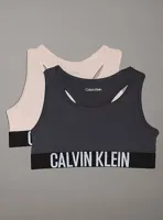 Calvin klein 2-pak meisjes Top - Ebony - Meisjes BH top katoen - M - Roze - M - M - M - M - M - M - M - M - M - M - M - M - M - M - M - thumbnail