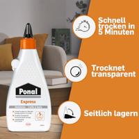 Ponal EXPRESS Houtlijm PN10X 550 g - thumbnail