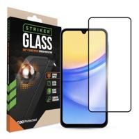 Striker D3O Xtreme Impact Glass Screen Protector - Black Frame - Samsung Galaxy A15 (4G/5G) - thumbnail
