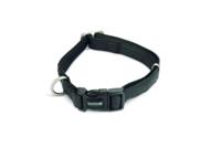 Macleather Halsband Zwart 35-50x2cm - thumbnail