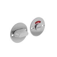 Intersteel Rozet met toilet-/badkamersluiting plat 50x2mm - RVS - thumbnail