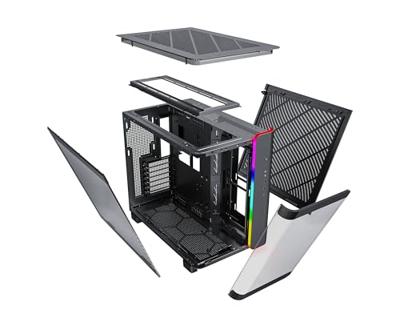 Montech KING 95 Midi-Tower Tempered Glass ARGB Zwart Montech KING 95 Midi-Tower Tempered Glass ARGB Zwart