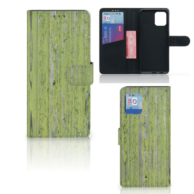 OPPO Find X3 Pro Book Style Case Green Wood OPPO Find X3 Pro Book Style Case Green Wood