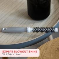 Olivia Garden Blowout Shine Brush White&Grey Ø15mm - thumbnail