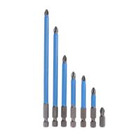7 stuks PH2 anti slip magnetische Kruis elektrische boor bits schroef nozzle taper corrector 25mm 50mm 65mm 70mm 90mm 127mm 150mm - thumbnail