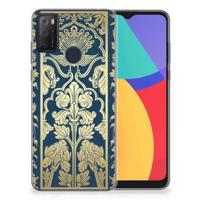 Alcatel 1S (2021) | TPU Case | Beige Flowers - thumbnail